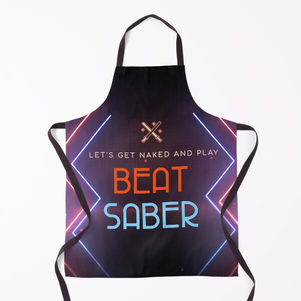 Item preview, Let's Get Naked and Play Beat Saber designed and sold by PrettyDanny.