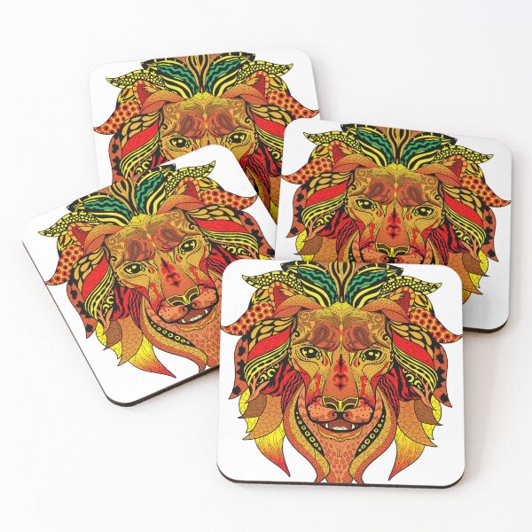 Item preview, Lion of Many Colours designed and sold by xorbah.