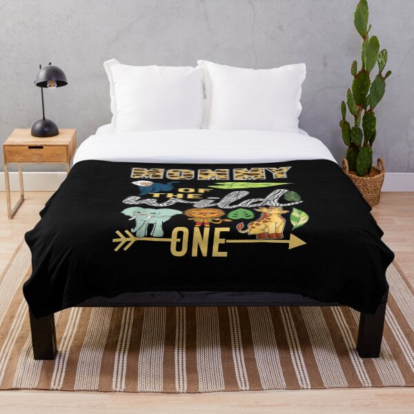 Aperçu de l'œuvre Mommy Of The Wild One Zoo 1er anniversaire Safari Jungle Animal créée et vendue par FayreQ.
