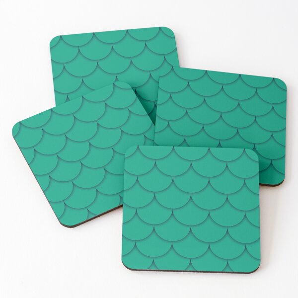 Item preview, Mermaid scales seamless pattern designed and sold by Bunchable.