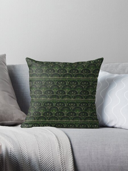 Artikel-Vorschau von Grünes Boho-Muster | Cheries Art(c)2022, designt und verkauft von CheriesArt.
