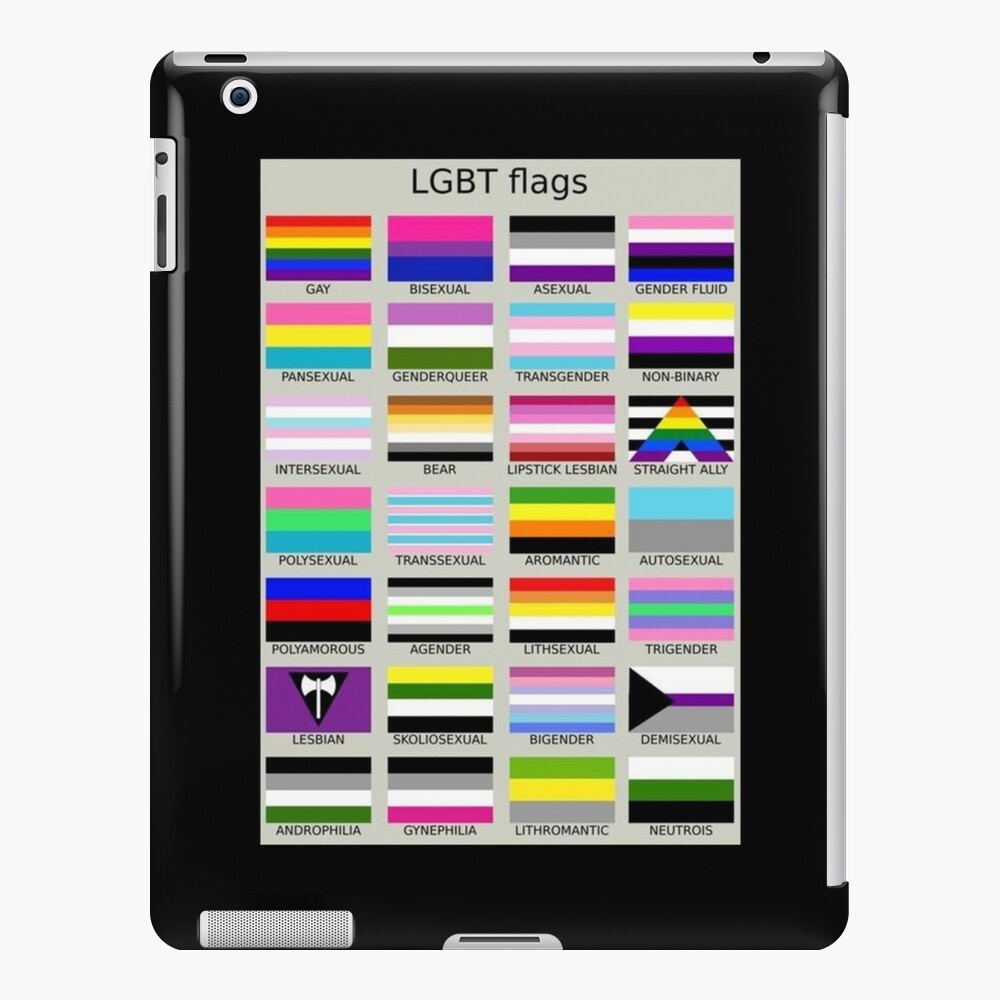 Flags Of The Lgbtiq Community Ipad Case And Skin For Sale By Garthking