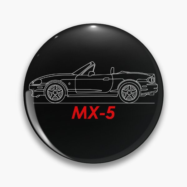 Item preview, The MX-5 Blueprint in Black designed and sold by rogue-design.