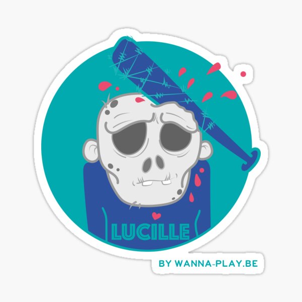 Wanna Play! I♥U Lucille Sticker