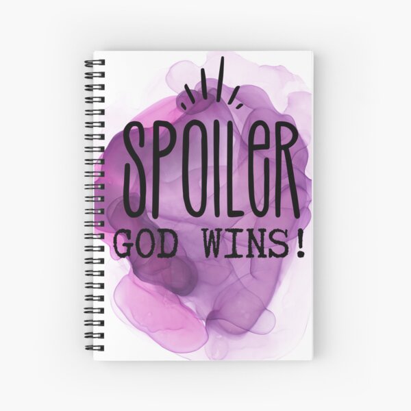 Item preview, Spoiler God wins designed and sold by CoralindaStore.
