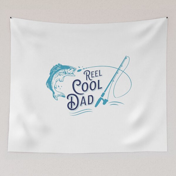 Item preview, Reel Cool Dad - Fishing Father designed and sold by Rhu Creations.