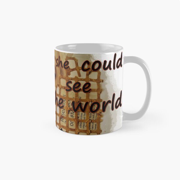 Item preview, in her mind's eye, she could see, the world, newspaper collage, third eye, knowledge, witch, fairy, foretelling the future designed and sold by NessArtByEwa.