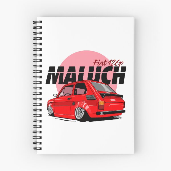 Item preview, FIAT 126p MALUCH RED designed and sold by shketdesign.