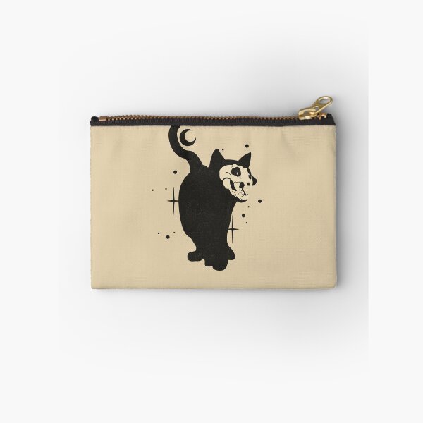 Item preview, Black Kitty Demon Skull, Halloween Kitty Demon Skull, Cat Skeleton Over The Stars, Best Gift Idea For Cat Owner, Gothic Cats Lovers, Black Cat Lover designed and sold by Quotesigner.