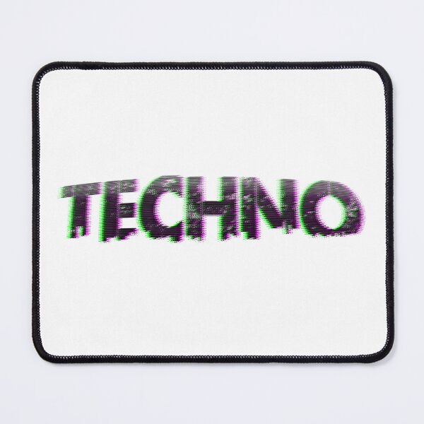 Item preview, TECHNO LOGO black - DJ - PRODUCER - SOUND ENGINEER designed and sold by KoolDsignsMUSIC.