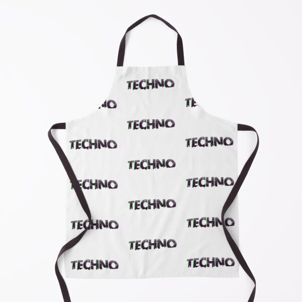 Item preview, TECHNO LOGO black - DJ - PRODUCER - SOUND ENGINEER designed and sold by KoolDsignsMUSIC.