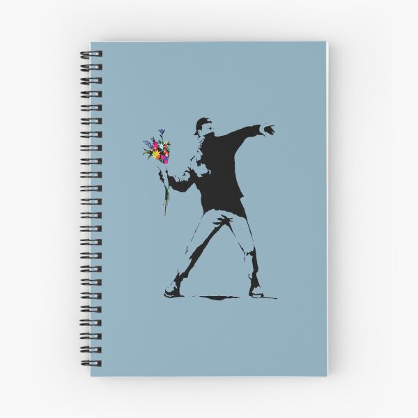 Item preview, Banksy Protester Throwing Flowers  Classic T-Shirt designed and sold by tiffanywolfes.
