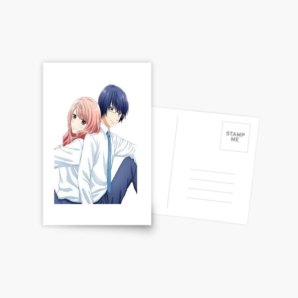 3D Kanojo Real Girl - Iroha & Tsutsui  Postcard for Sale by OutBreaks