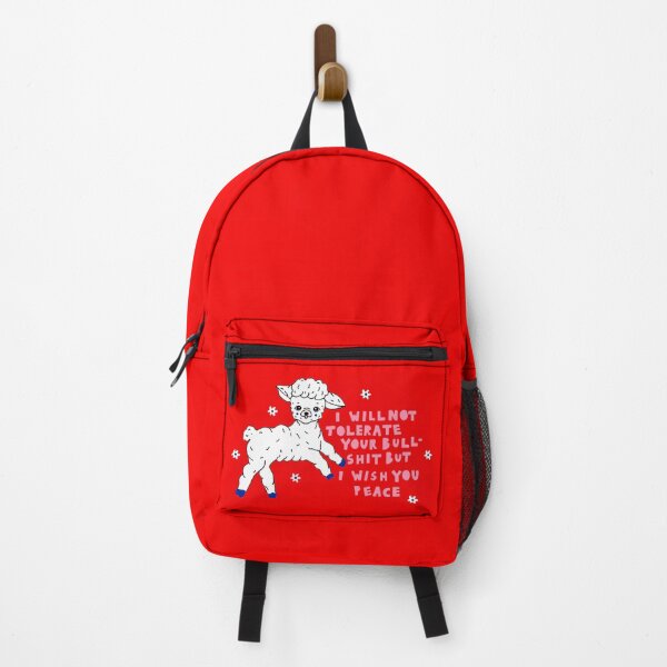 Item preview, I Will Not Tolerate Your Bull Shit But I Wish You Peace designed and sold by RobtJackson.