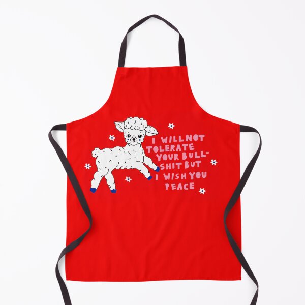 Item preview, I Will Not Tolerate Your Bull Shit But I Wish You Peace designed and sold by RobtJackson.