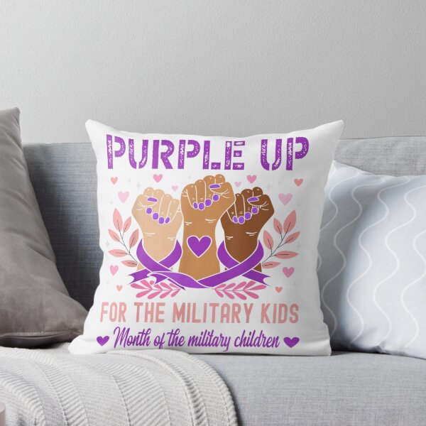Item preview, Purple Up For Military Kids Month of the Military Child designed and sold by FayreQ.