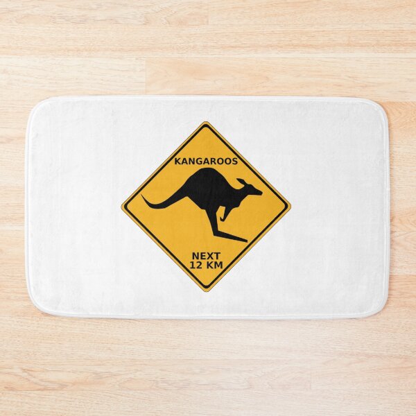 Item preview, Australian Kangaroo Roadsign  designed and sold by charaf19.
