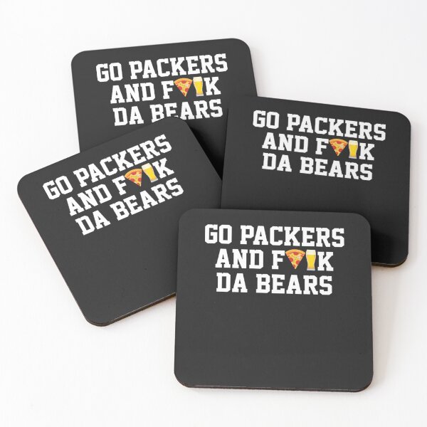 Item preview, Go packers and fuck da bears T-Shirt designed and sold by AlexandraHan1.