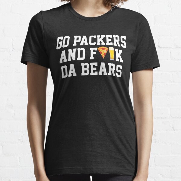 : INKpressionists Green Bay Football Fans - Gotcha!! Cheesehead  Bear Classic T-Shirt (S, Forest Green) : Clothing, Shoes & Jewelry