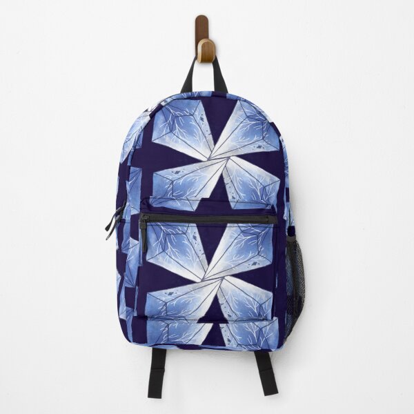 Item preview, Flowered blue diamonds - bulging diamond designed and sold by Fanatic Nerd.