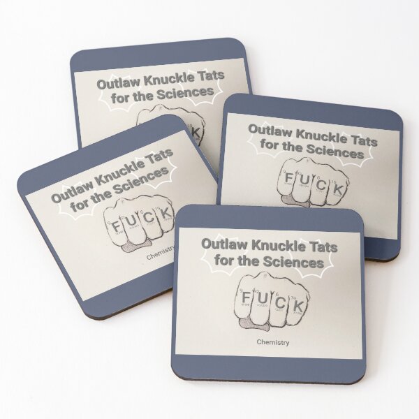 Item preview, Outlaw Knuckle Tats for the Sciences: Chemistry designed and sold by Super-Pinhead.