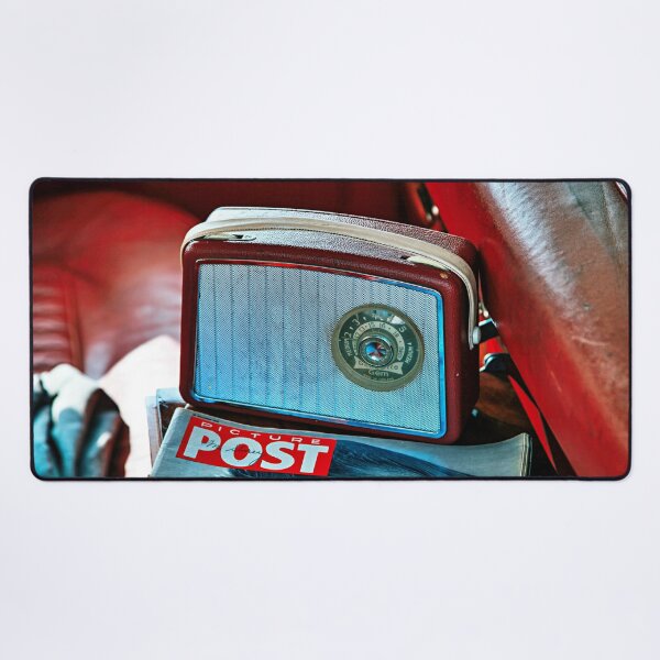 Item preview, A Red Vintage Handheld Radio designed and sold by RyanCaudell.