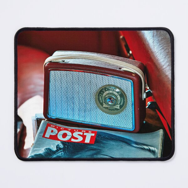 Item preview, A Red Vintage Handheld Radio designed and sold by RyanCaudell.