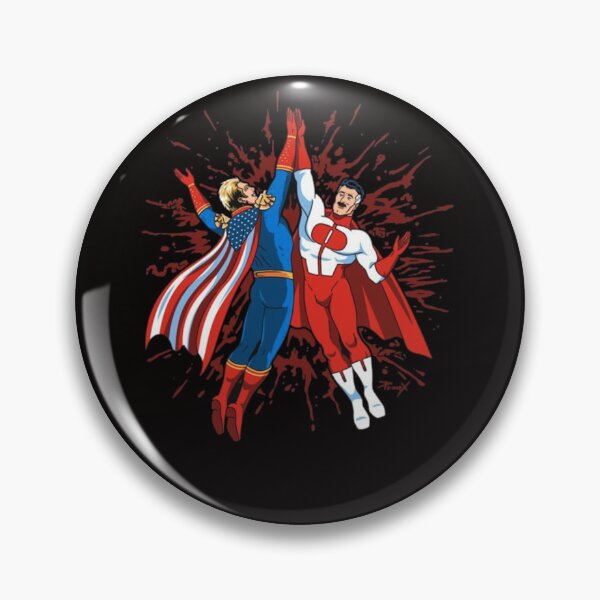 Item preview, Omni Man and Homelander Classic T-Shirt designed and sold by ChrisOliphants.