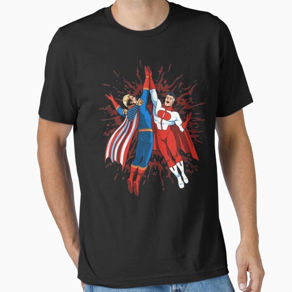 Item preview, Omni Man and Homelander Classic T-Shirt designed and sold by ChrisOliphants.