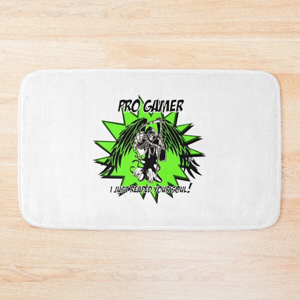 Item preview, ProGamer - Ich habe gerade deine Seele geerntet! Geflügelter Reaper (Grün) - von GameAce Design designed and sold by SpellboundReli.