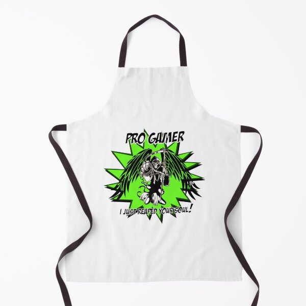 Item preview, ProGamer - Ich habe gerade deine Seele geerntet! Geflügelter Reaper (Grün) - von GameAce Design designed and sold by SpellboundReli.