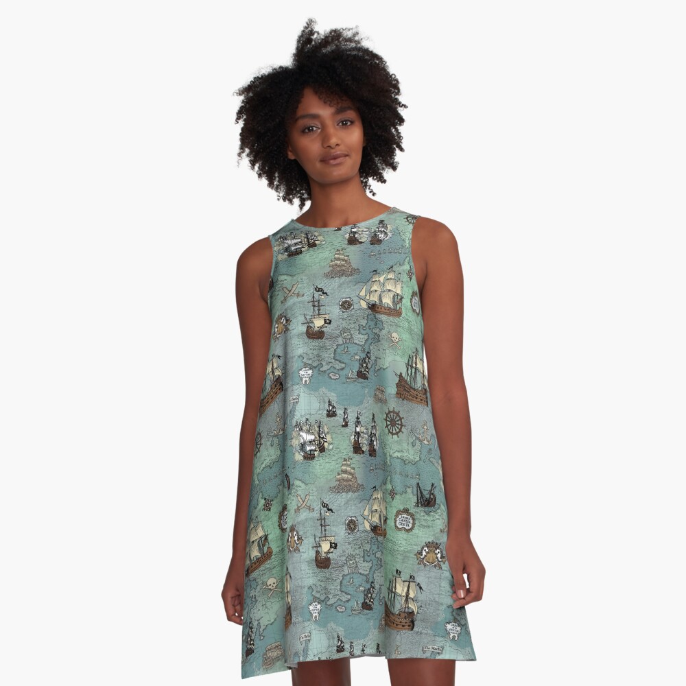 Item preview, A-Line Dress designed and sold by TejaJamilla.