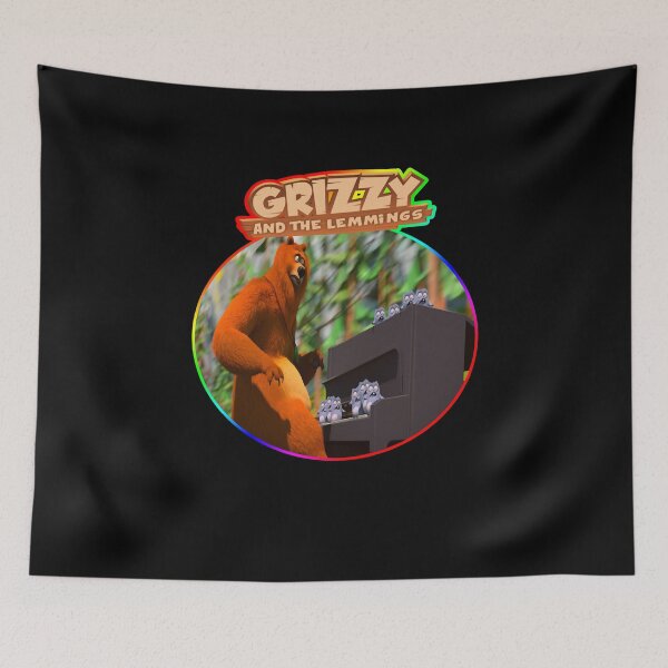 Item preview, Day Gift For Grizzy And Lemmings Funny Kids Gifts Cartoon Gift Music Fans designed and sold by Lonniefisher456.