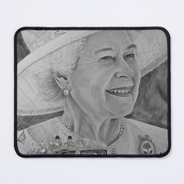 Item preview, Queen Elizabeth with carriage designed and sold by RmvPortraitsArt.
