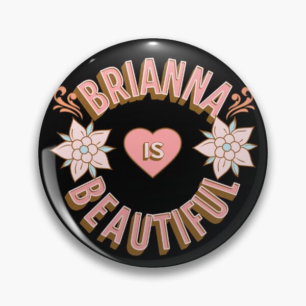 Item preview, Brianna is Beautiful - First Names - Birthday Gifts - Alliteration Fans designed and sold by epicthoughts.