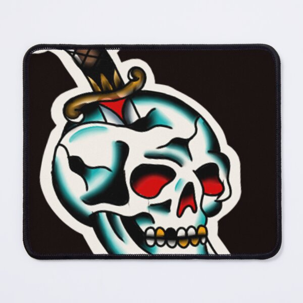 Item preview, Skull dagger traditional tattoo designed and sold by rafaelwolf.