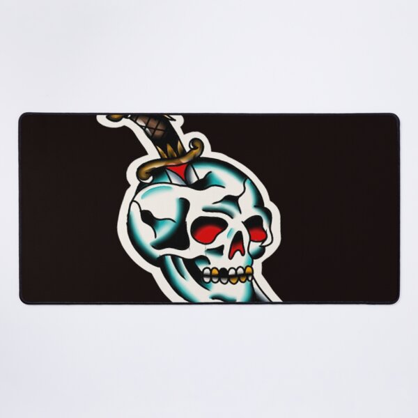 Item preview, Skull dagger traditional tattoo designed and sold by rafaelwolf.