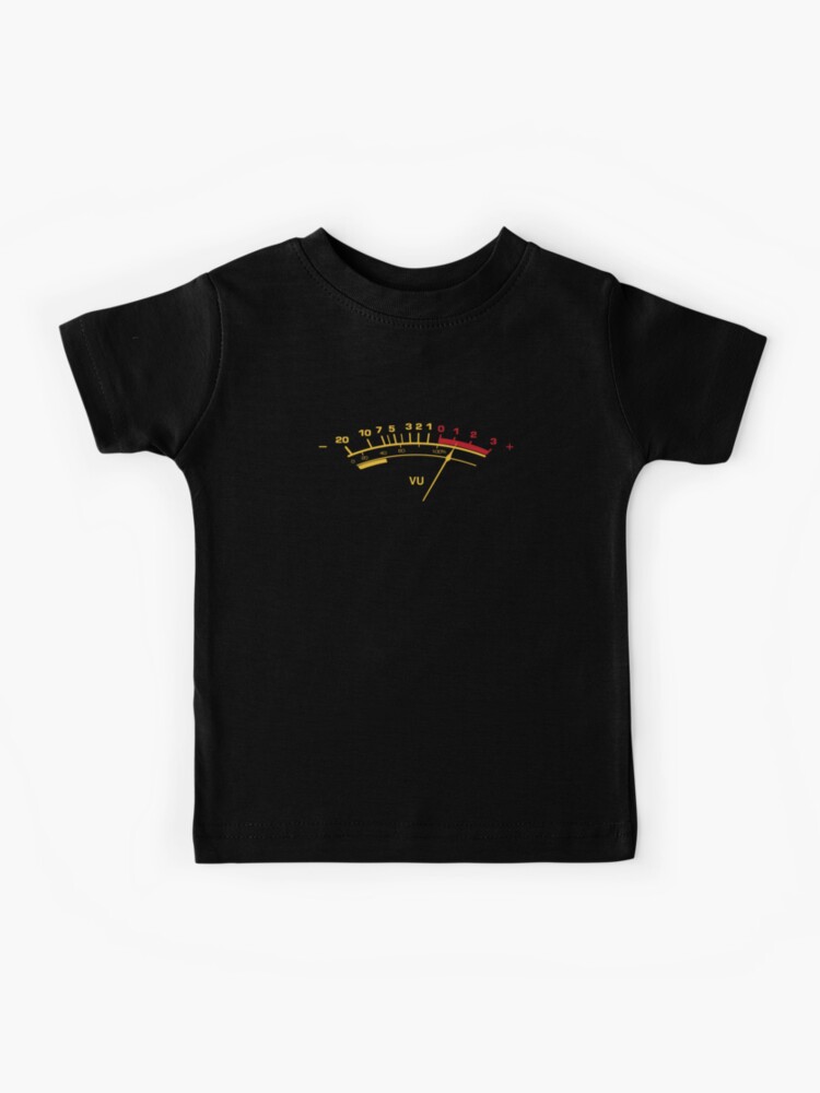 Technics VU Meter Kids T-Shirt for Sale by boec gear