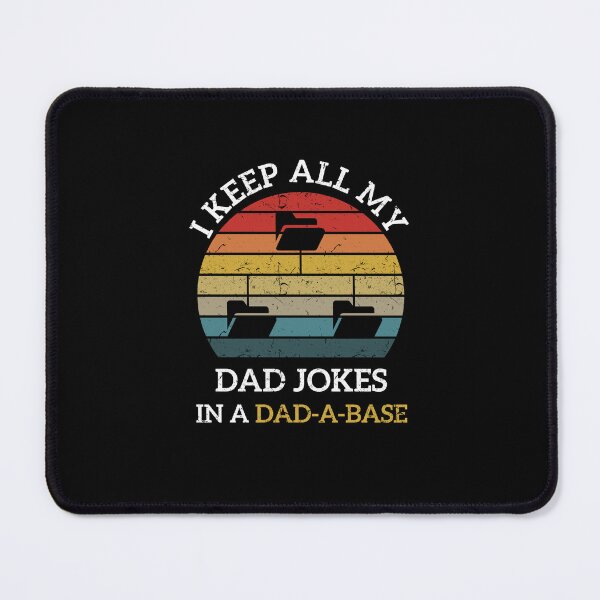 Item preview, I Keep All My Dad Jokes In A Dad-A-Base Funny Vintage designed and sold by Grofler.