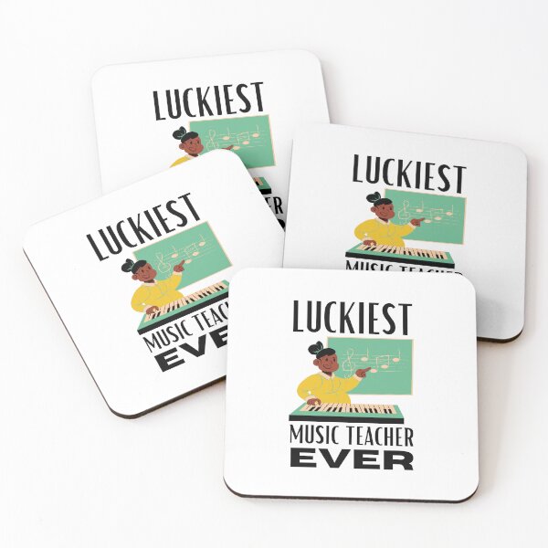Item preview, Luckiest Music Teacher designed and sold by BookOfE.