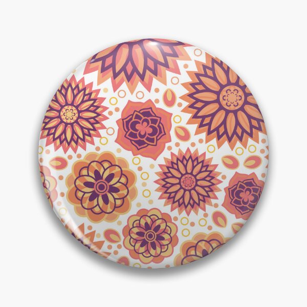 Item preview, Beautiful and Simple Geometrical Flower Seamless Surface Pattern Design designed and sold by ZaryaKiqo.