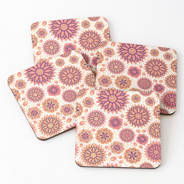 Item preview, Beautiful and Simple Geometrical Flower Seamless Surface Pattern Design designed and sold by ZaryaKiqo.