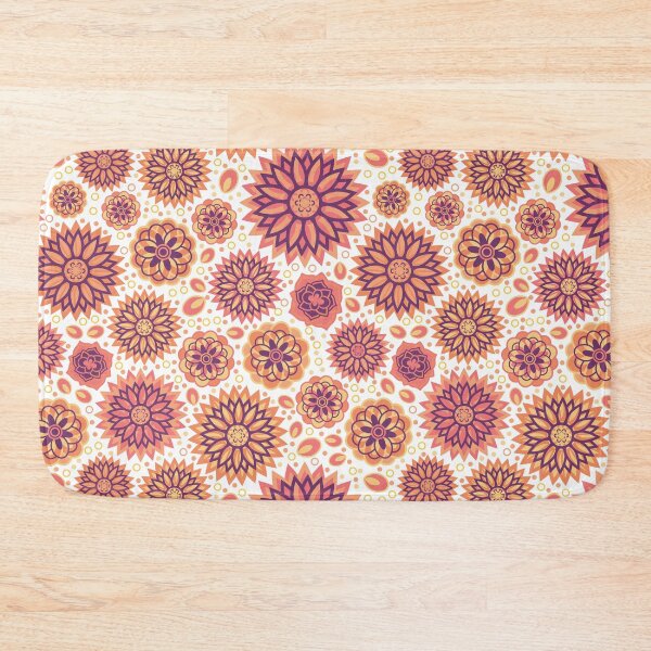 Item preview, Beautiful and Simple Geometrical Flower Seamless Surface Pattern Design designed and sold by ZaryaKiqo.