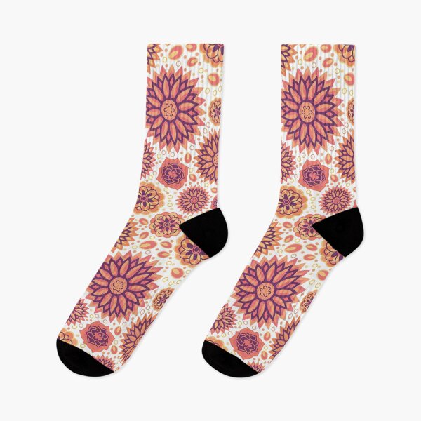 Item preview, Beautiful and Simple Geometrical Flower Seamless Surface Pattern Design designed and sold by ZaryaKiqo.