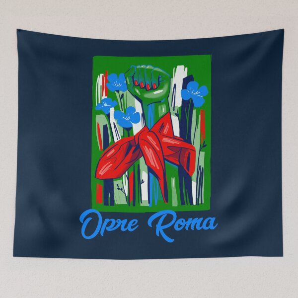 Artikelvorschau, Opre Roma. Aktivismus und Solidarität für die Rechte der Roma entworfen und verkauft von Rebel-Design.
