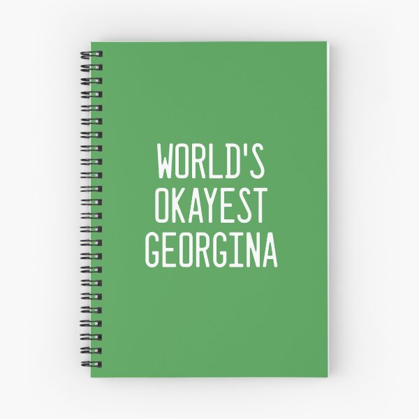 Item preview, World's Okayest Georgina designed and sold by TimespunThreads.