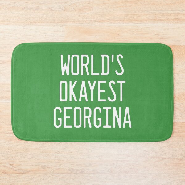 Item preview, World's Okayest Georgina designed and sold by TimespunThreads.