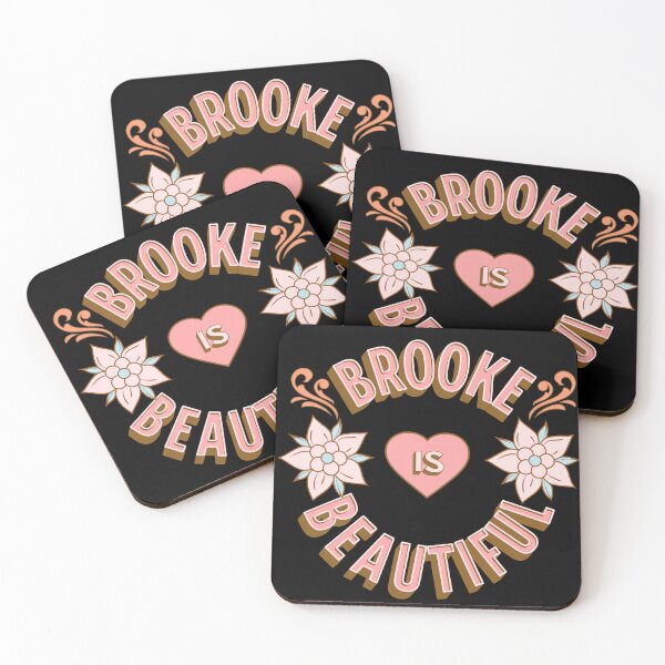 Item preview, Brooke is Beautiful - First Names - Birthday Gifts - Alliteration Fans designed and sold by epicthoughts.