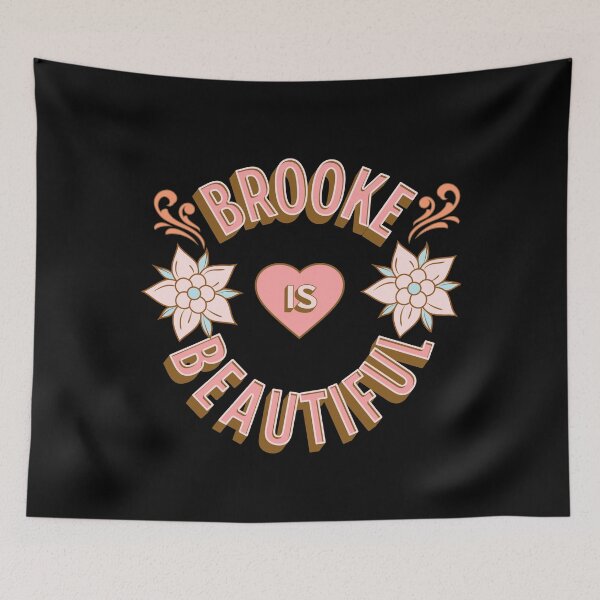 Item preview, Brooke is Beautiful - First Names - Birthday Gifts - Alliteration Fans designed and sold by epicthoughts.