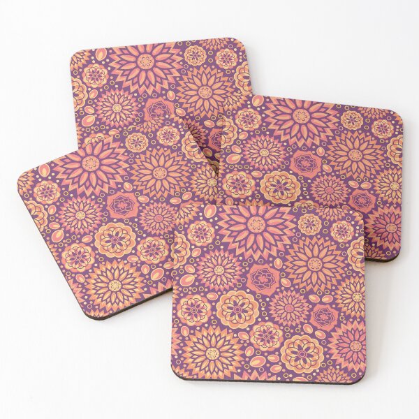 Item preview, Beautiful and Simple Geometrical Flower Seamless Surface Pattern Design designed and sold by ZaryaKiqo.